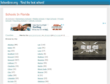 Tablet Screenshot of florida.schooltree.org