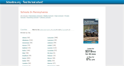 Desktop Screenshot of pennsylvania.schooltree.org