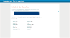 Desktop Screenshot of new-hampshire.schooltree.org