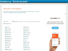 Tablet Screenshot of minnesota.schooltree.org