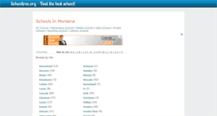 Desktop Screenshot of montana.schooltree.org