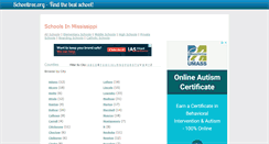 Desktop Screenshot of mississippi.schooltree.org