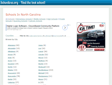 Tablet Screenshot of north-carolina.schooltree.org